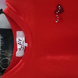 Comme des garcons red shirt
